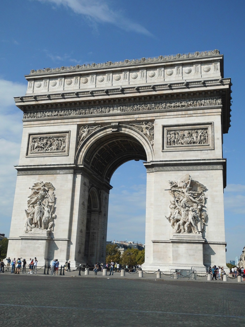arc de triomphe paris places of interest free photo