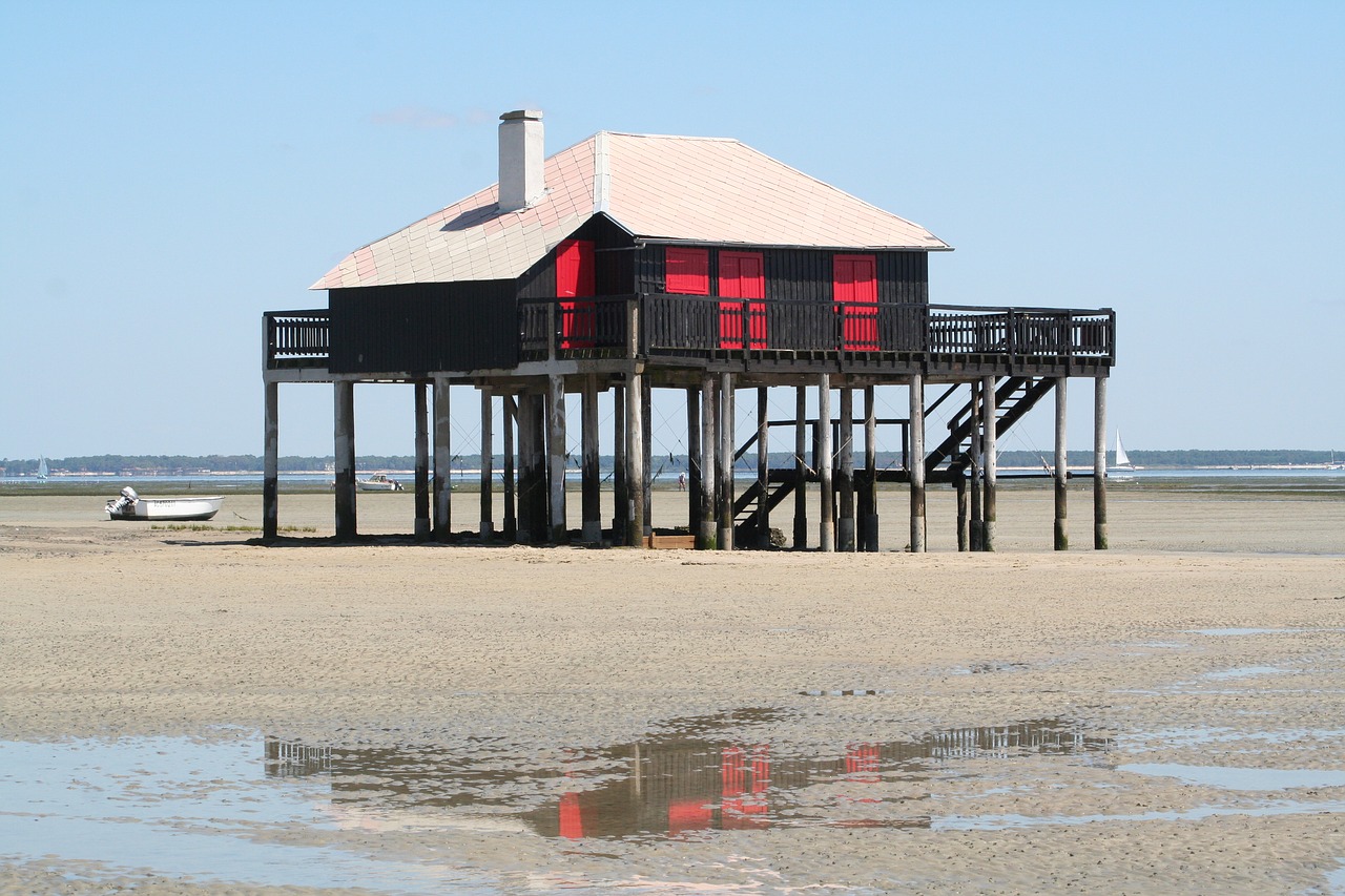 arcachon cabin tchanquée free photo