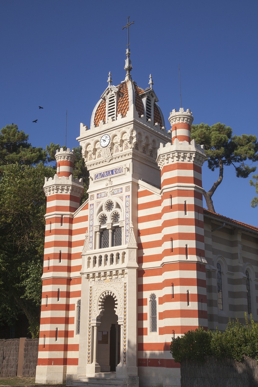 arcachon church monuments free photo