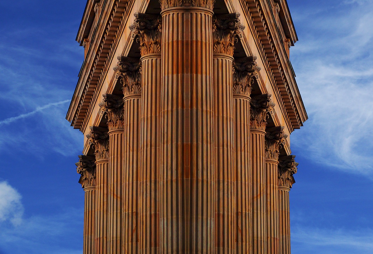 arcade  columnar  architecture free photo