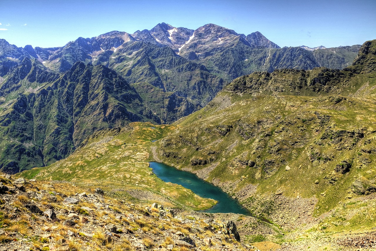 arcalis andorra mountains free photo