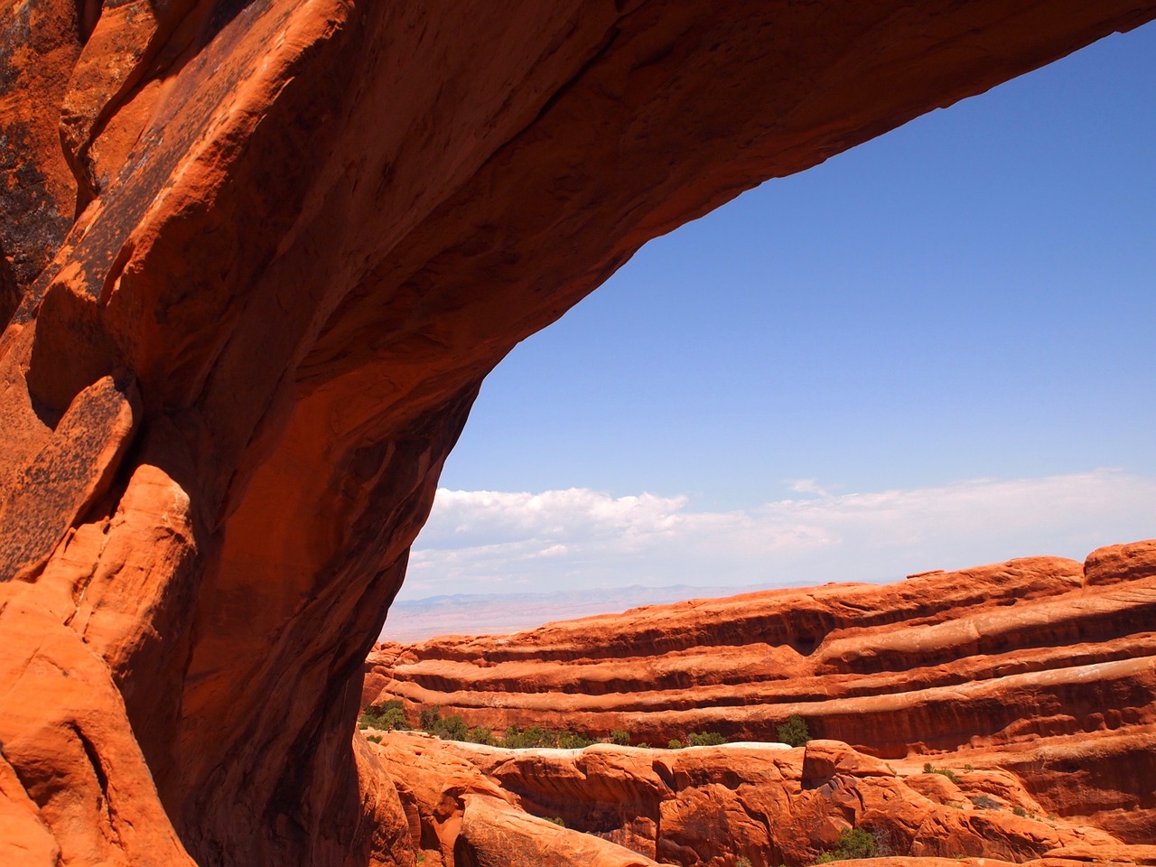 arch sandstone red free photo