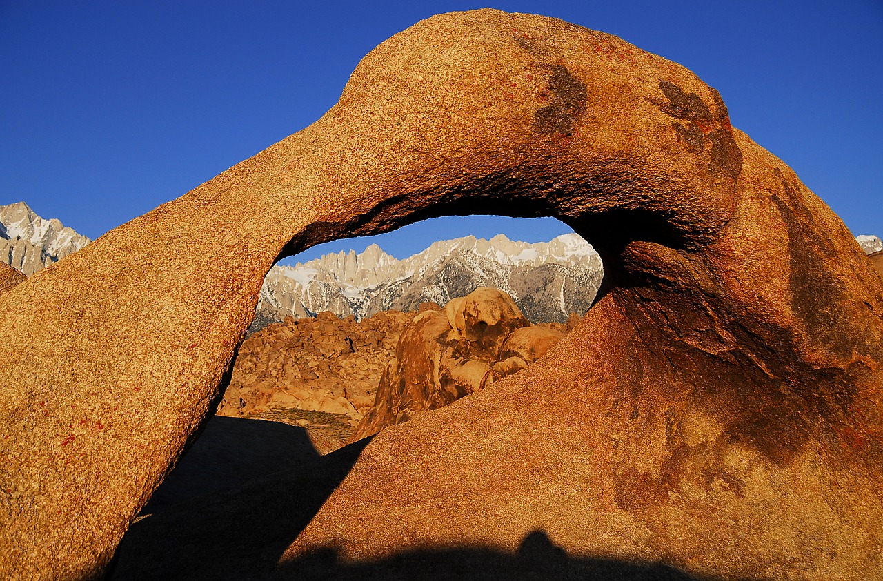 arch sunrise photography free photo