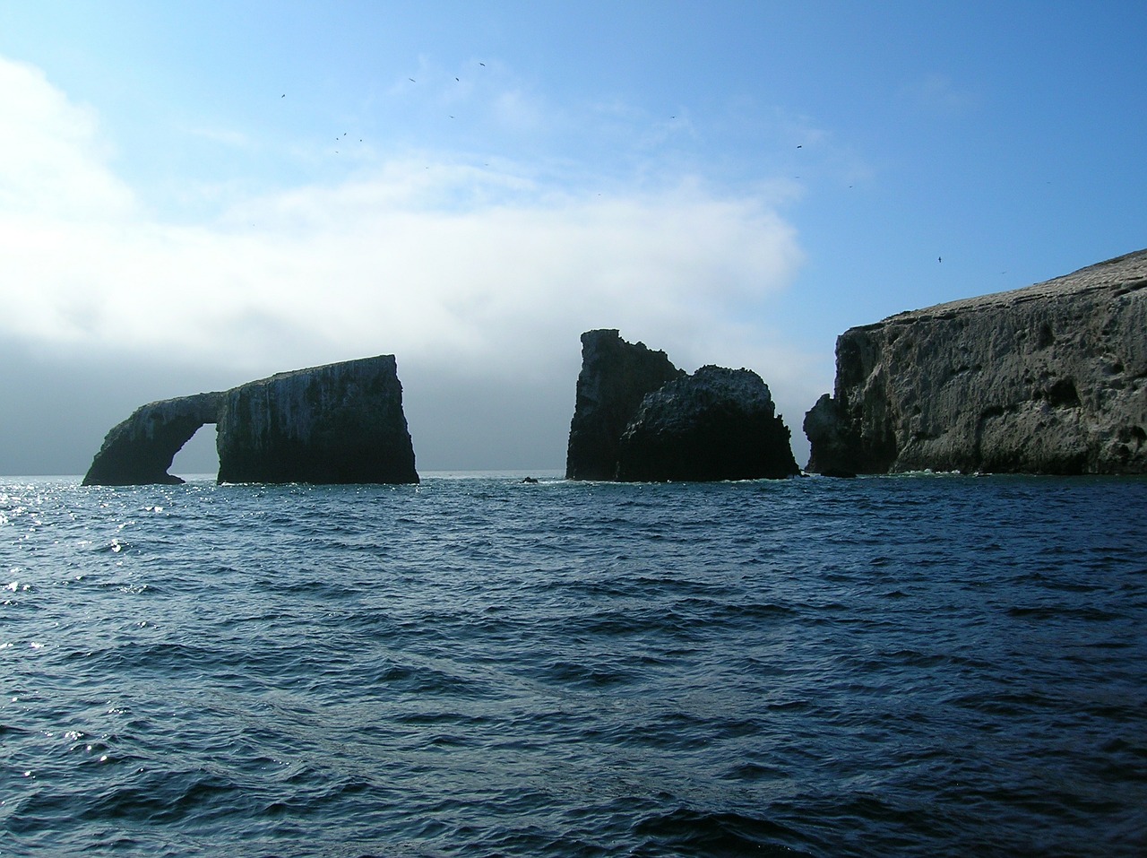 arch rock anacapa free photo