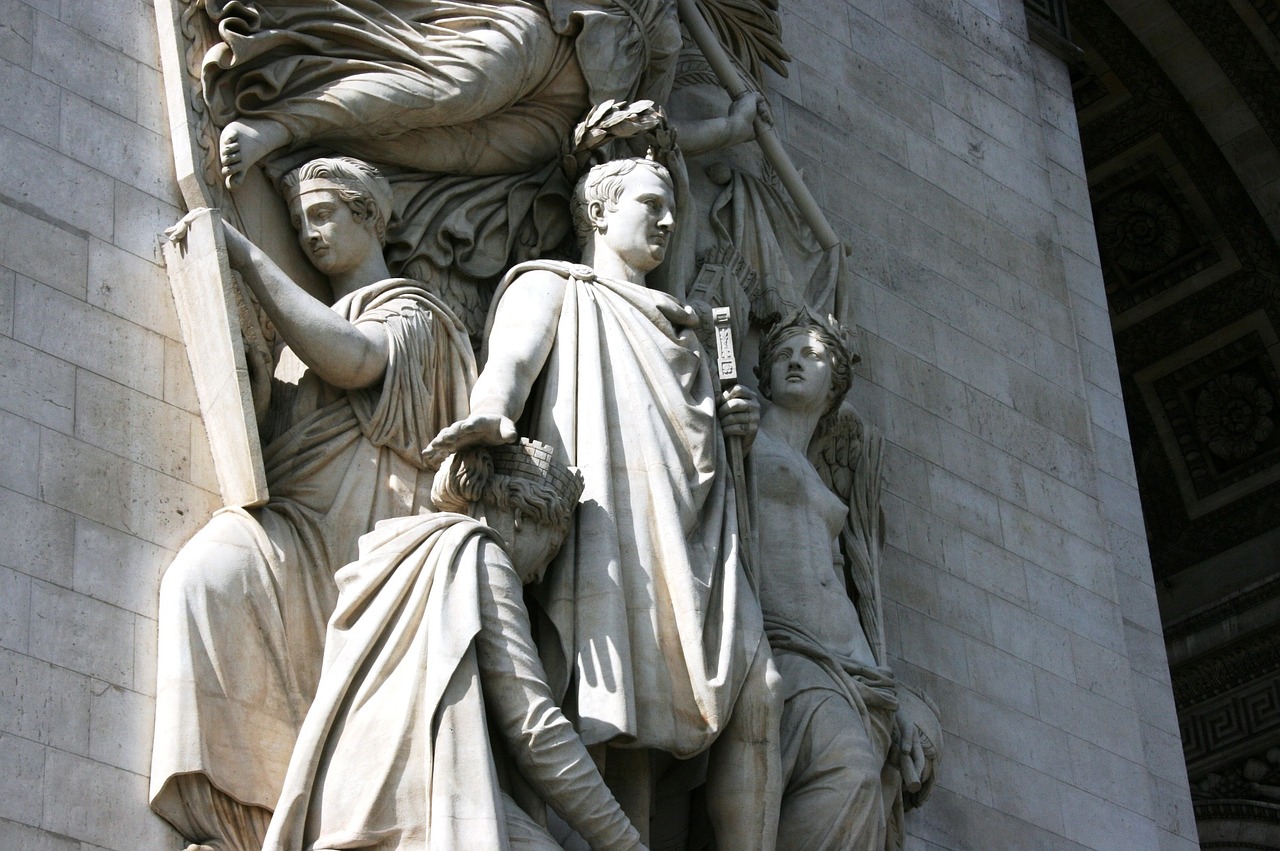 arch of triumph paris france free photo