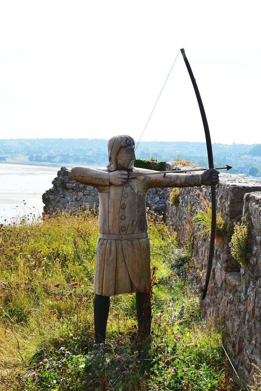 archer english longbow figure free photo