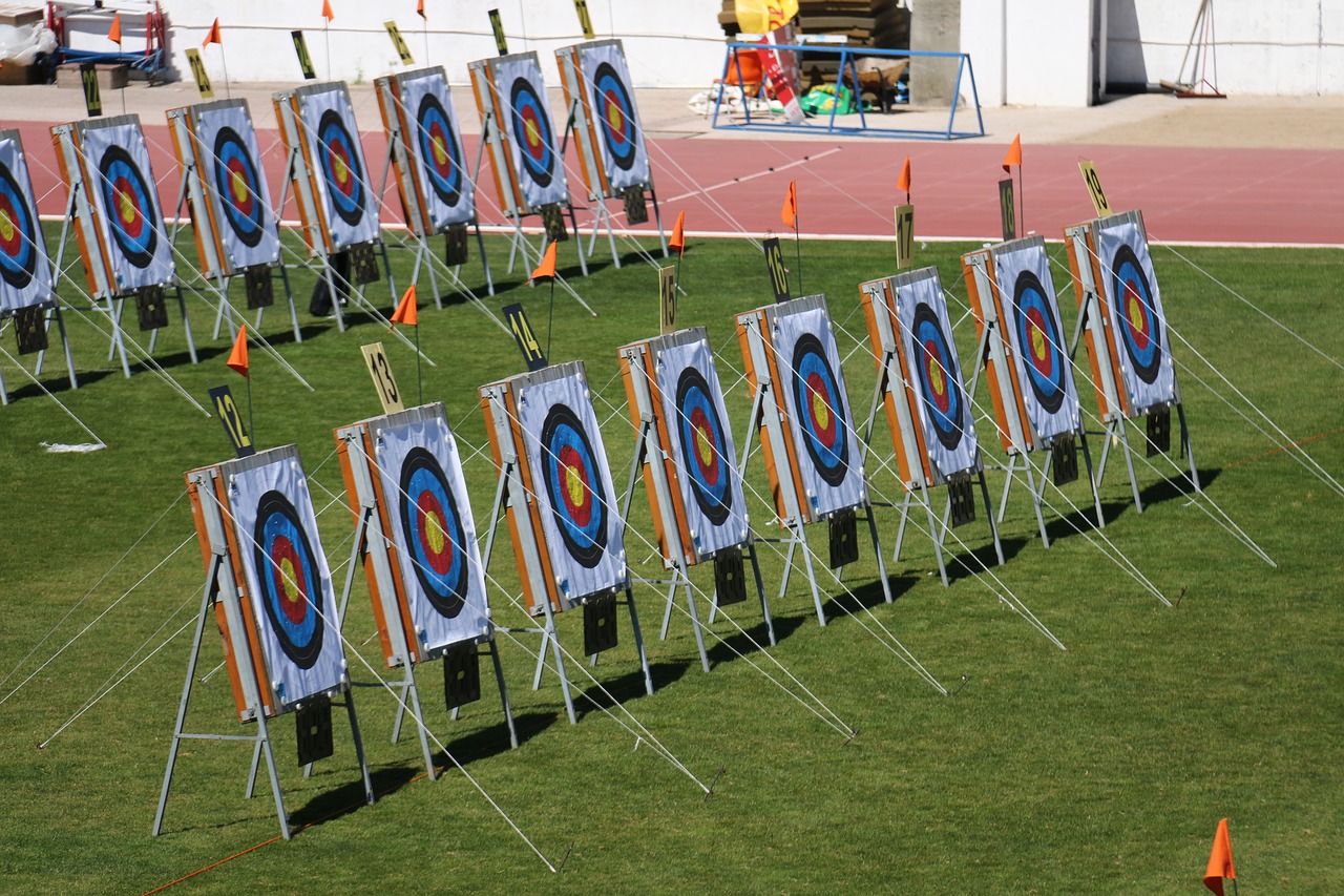 archery competition target free photo
