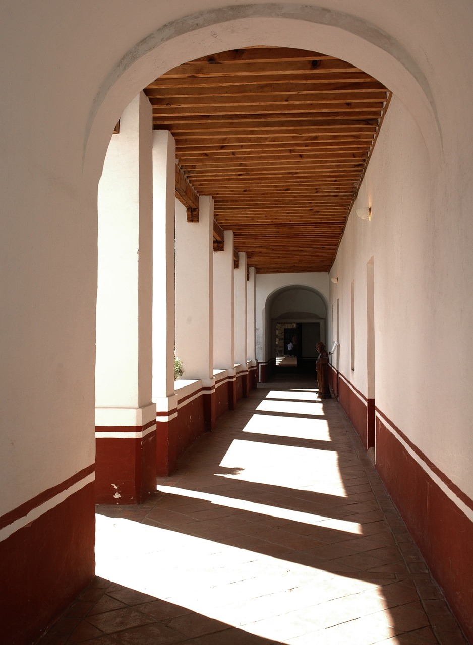 arches monastery architecture free photo