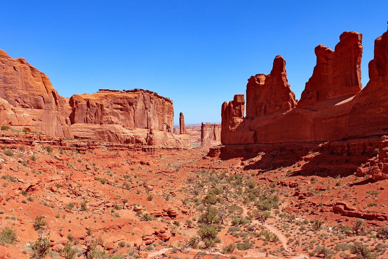 arches national park utah desert free photo