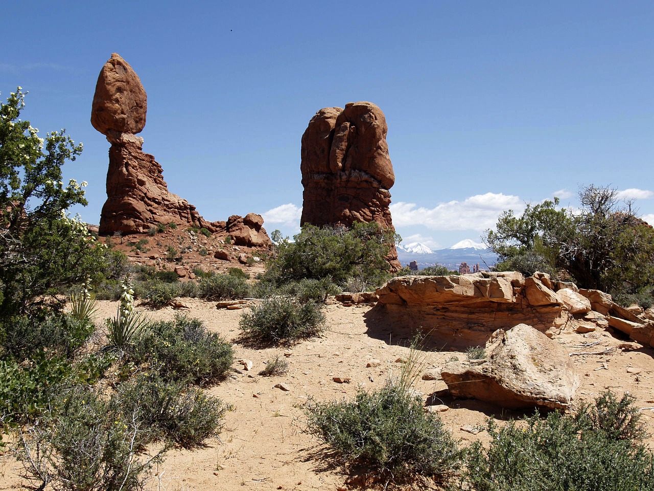 arches national park utah balanced rock free photo