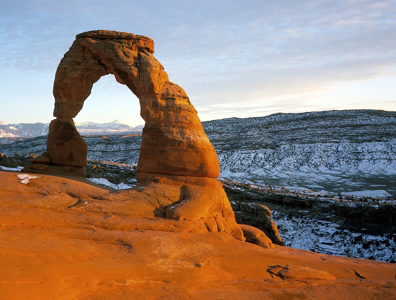 arches national park delicate arch stone arch free photo