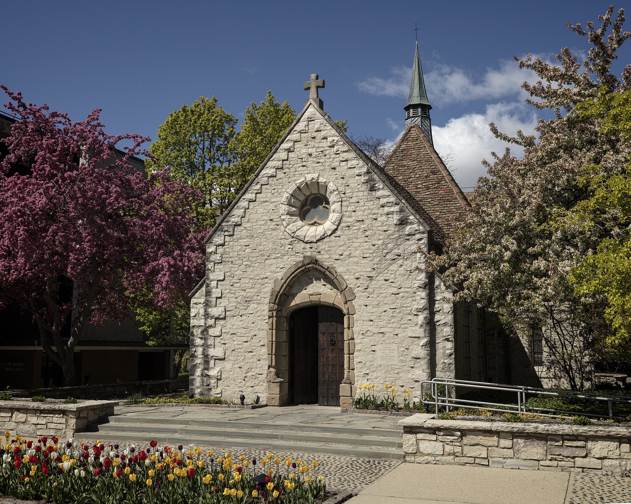 architectural marquette university joan of arc chapel free photo