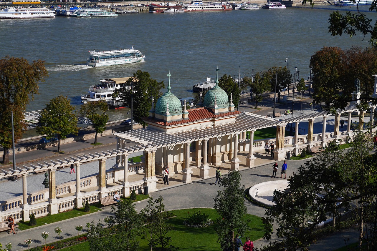 architecture castle garden bazaar budapest free photo