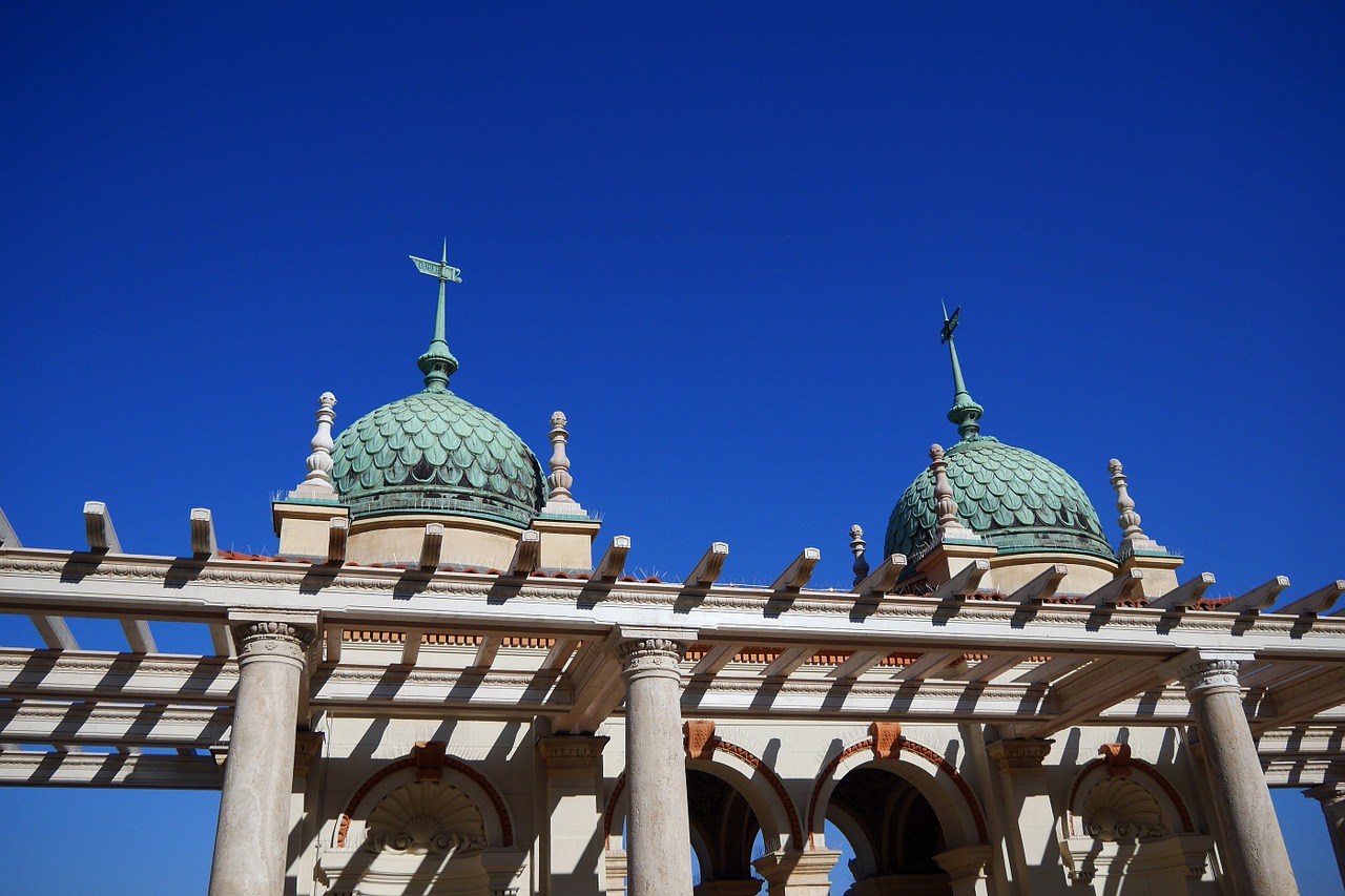 architecture castle garden bazaar budapest free photo