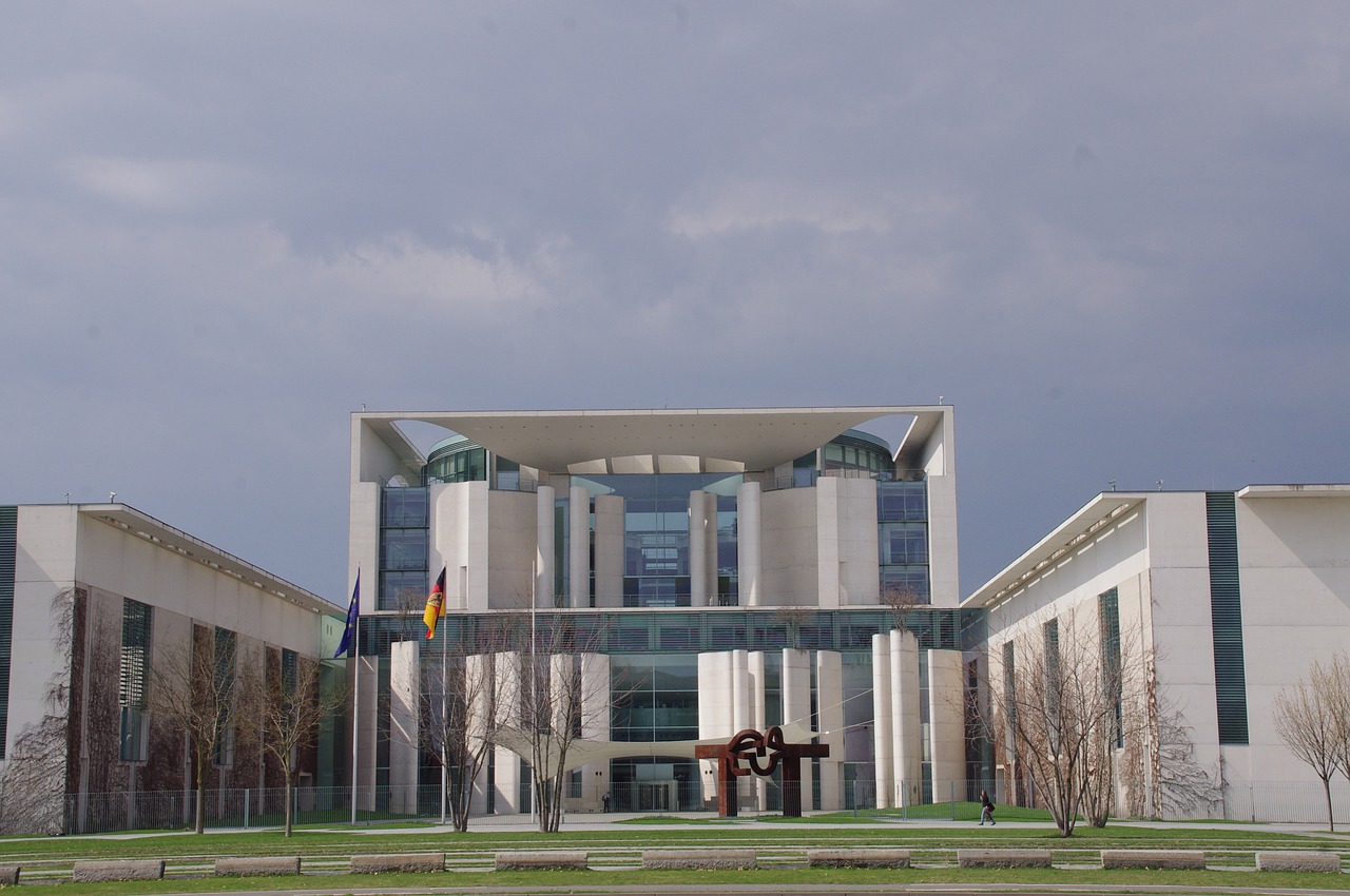 architecture building chancellery free photo