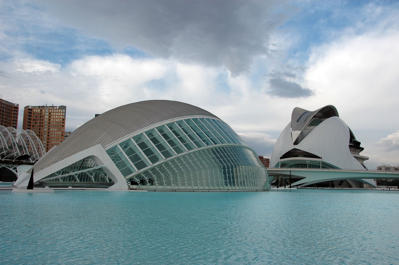 architecture city of sciences city of arts and sciences free photo