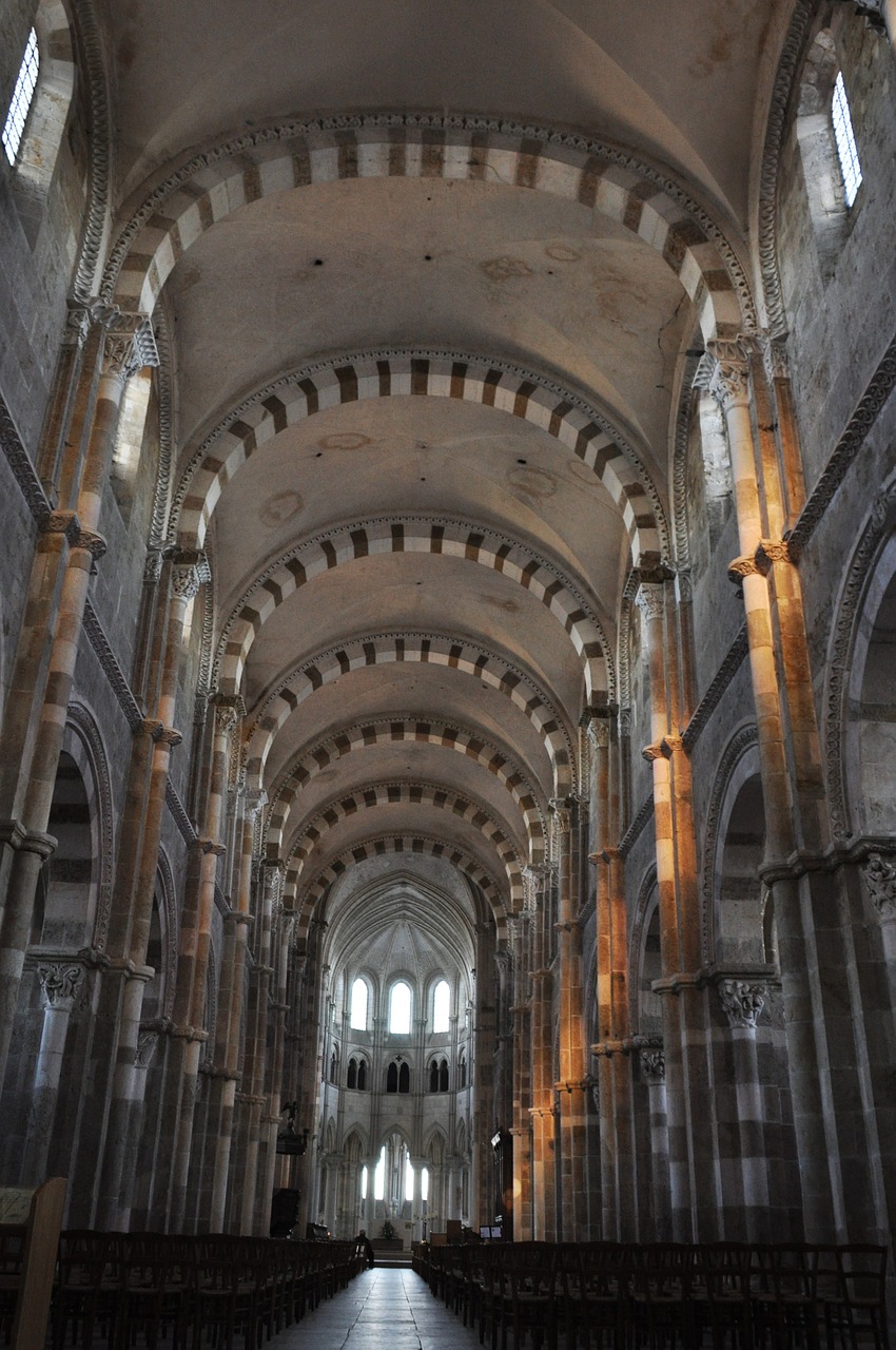 architecture romanesque art abbey free photo