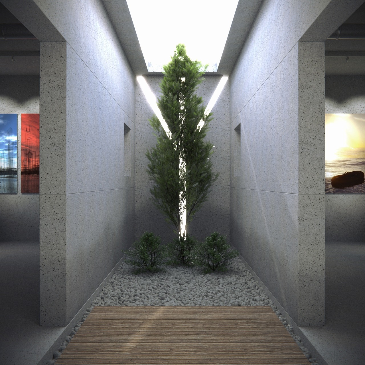 architecture 3d rendering free photo