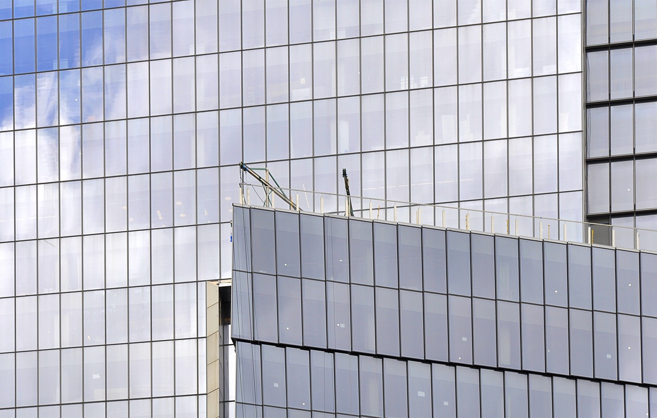 architecture glass steel free photo