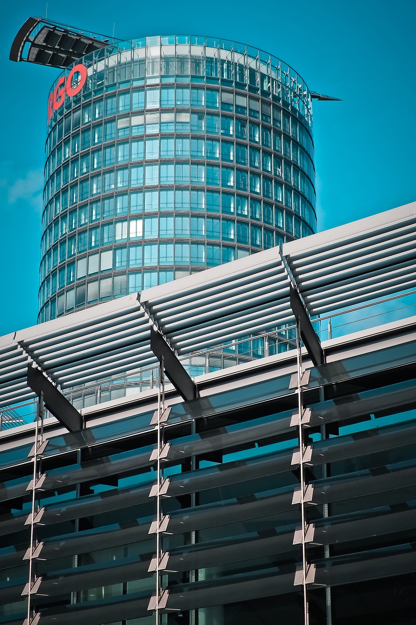 architecture skyscraper glass facades free photo