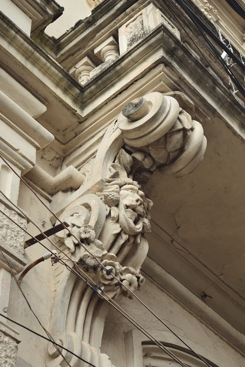 architecture mouldings detail free photo