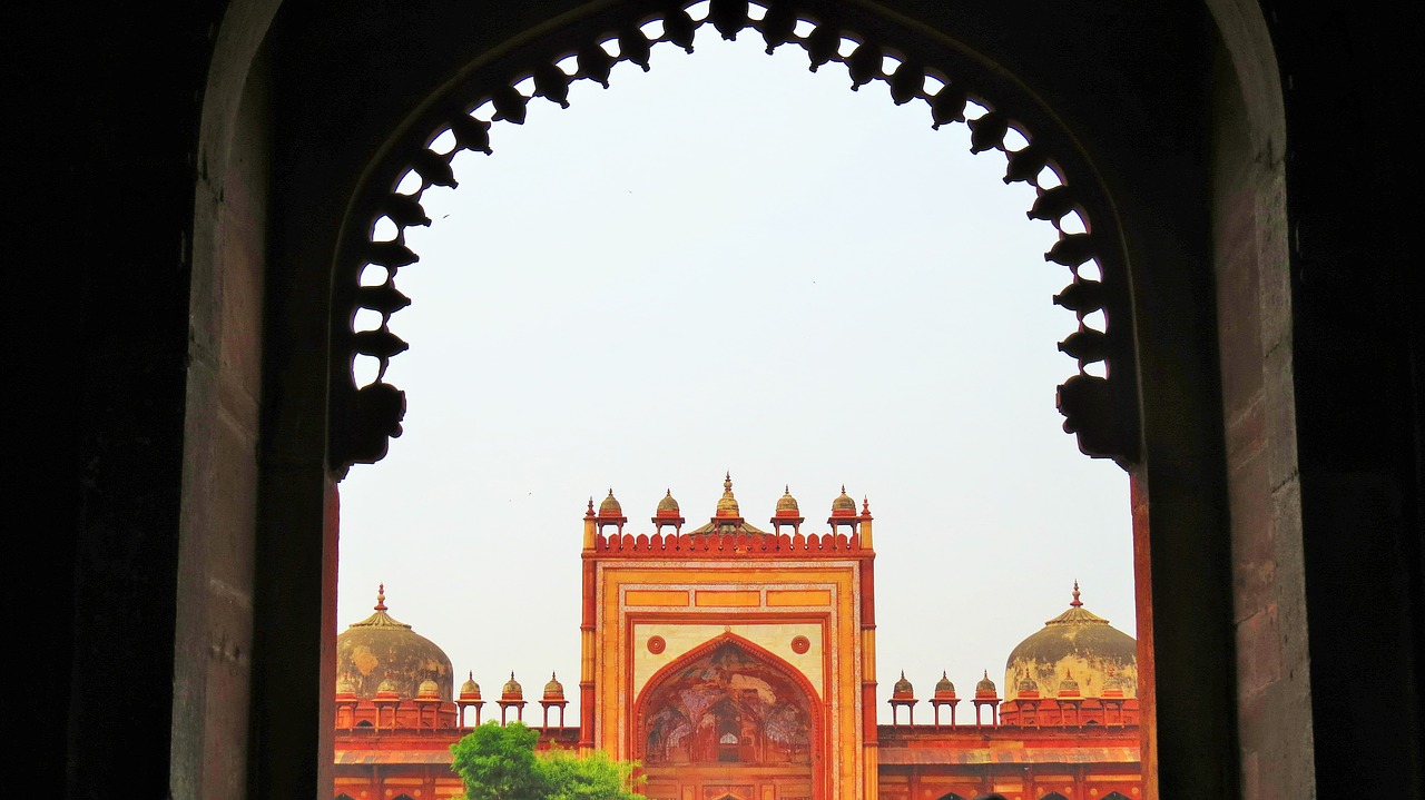 architecture fatehpur sikri mughal architecture free photo
