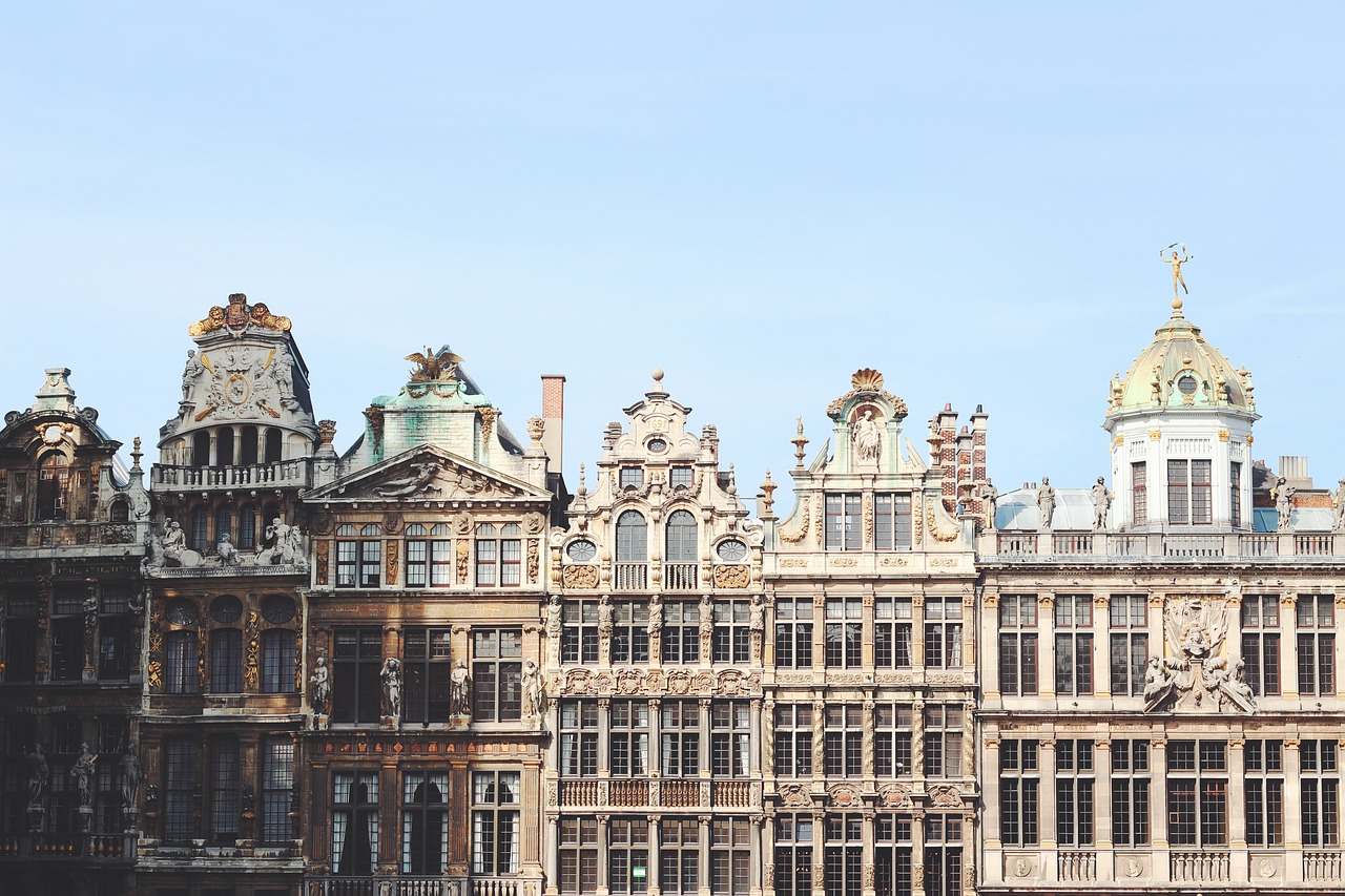 architecture buildings grand place free photo