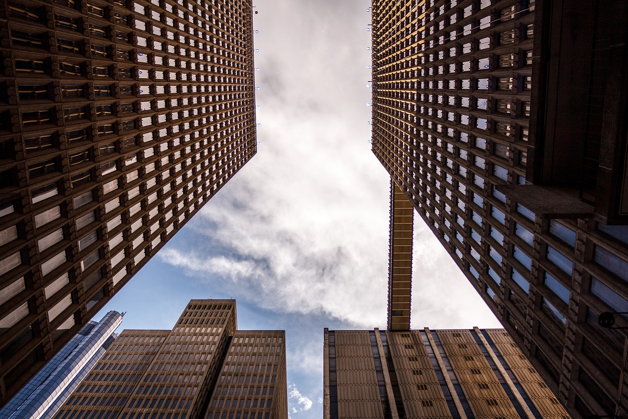 architecture bridge buildings free photo