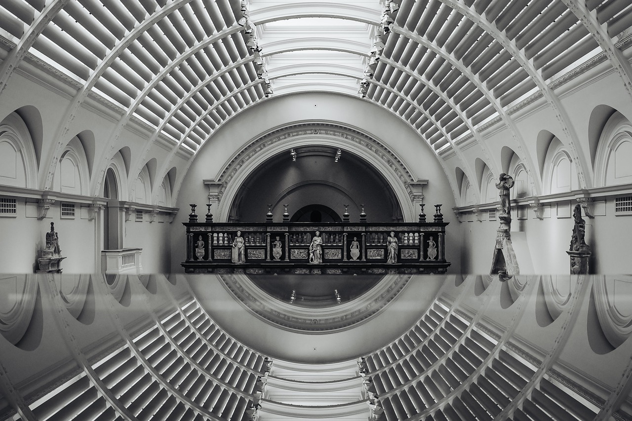 architecture building ceiling free photo