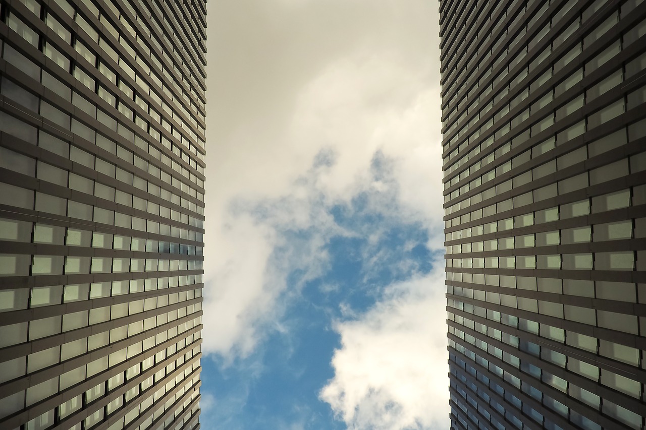 architecture skyscraper glass facades free photo