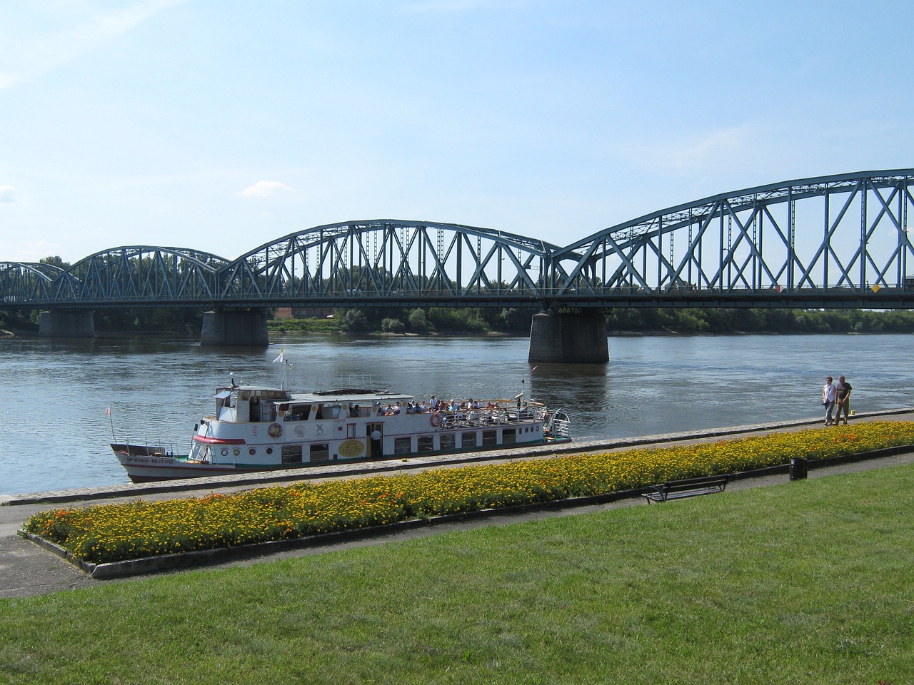 architecture bridge river free photo