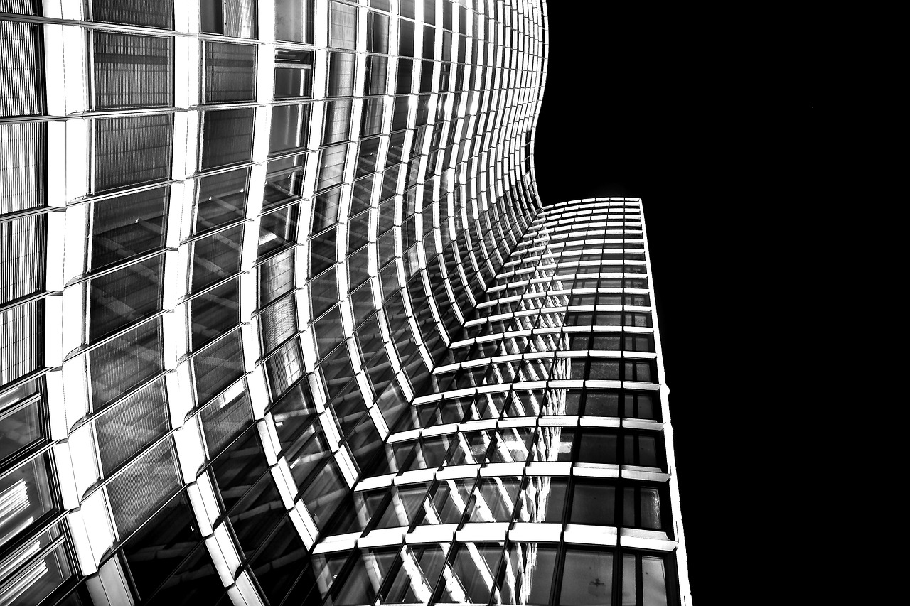 architecture skyscraper glass facades free photo