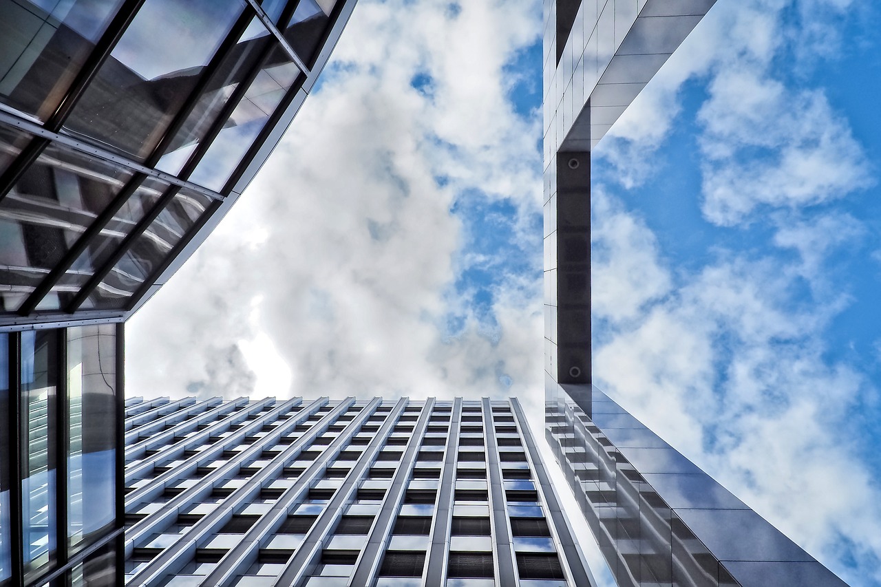 architecture skyscraper glass facades free photo