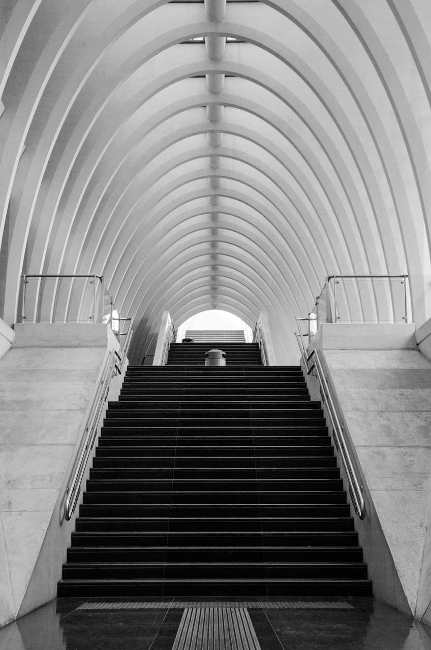 architecture symmetry building free photo
