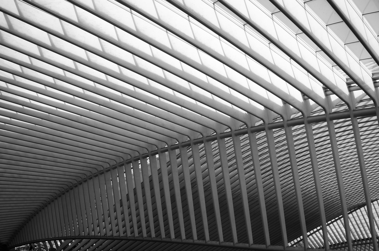 architecture symmetry building free photo