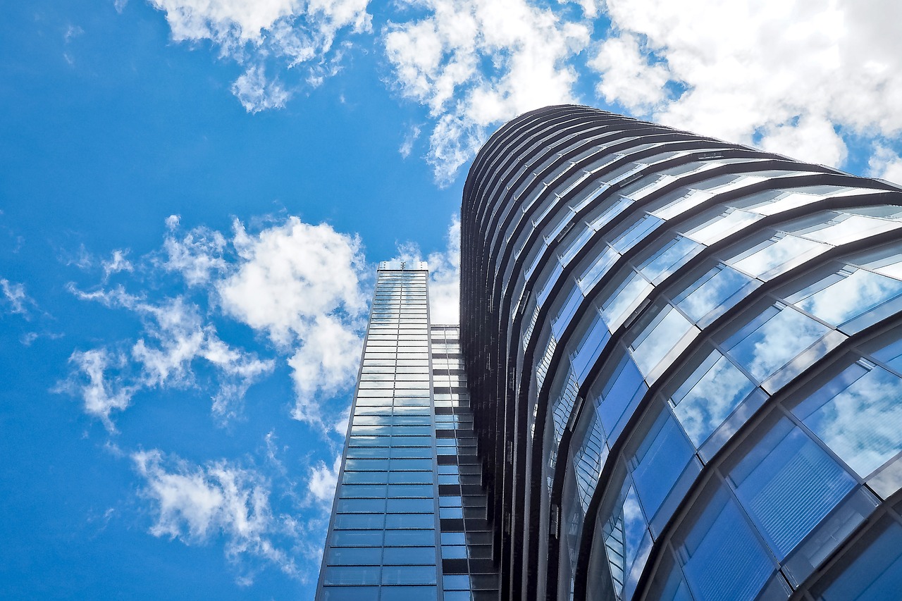 architecture skyscraper glass facades free photo