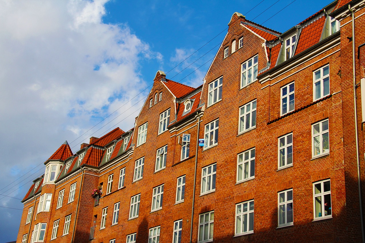 architecture town buildings free photo