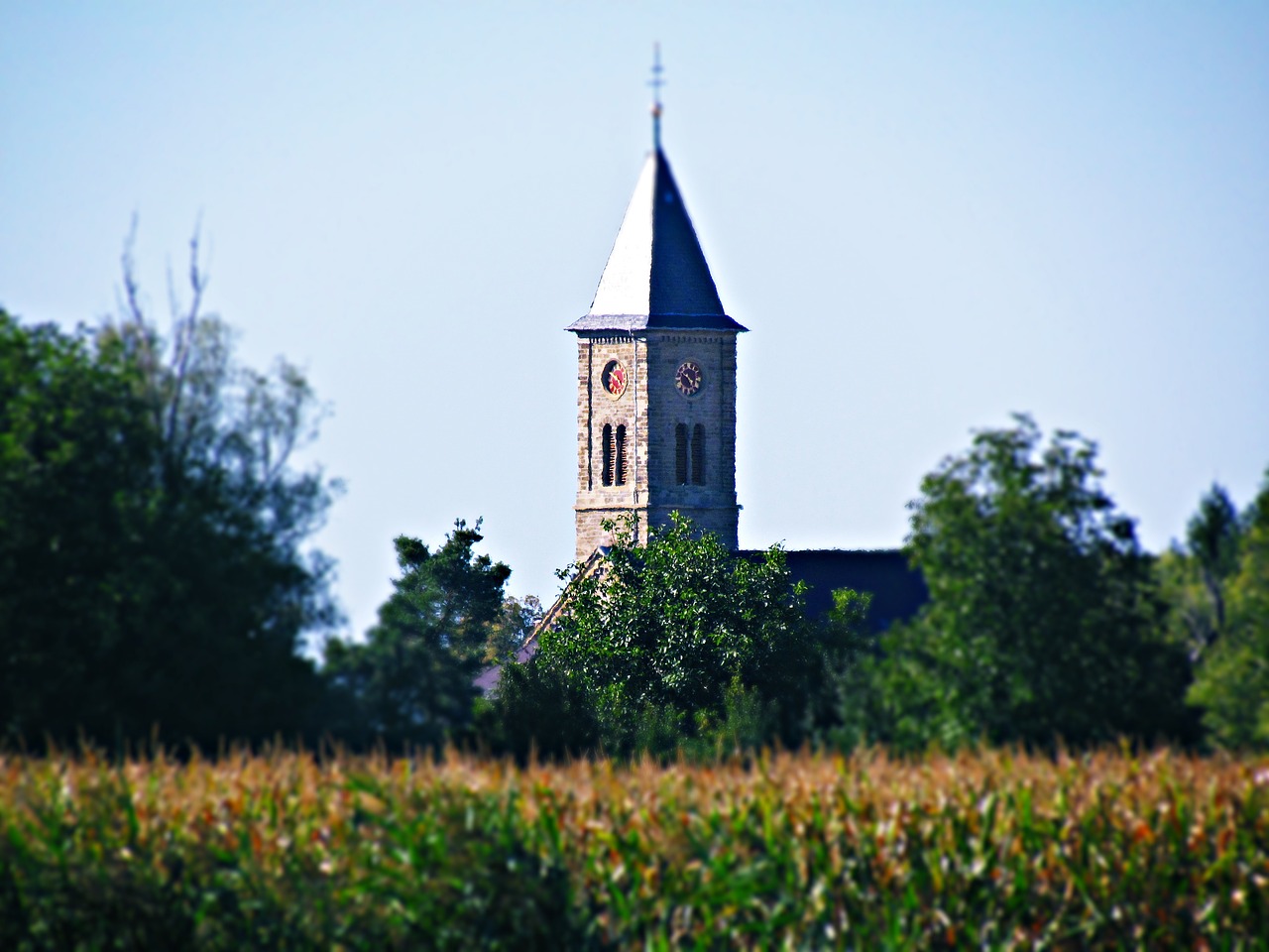 architecture tower church free photo