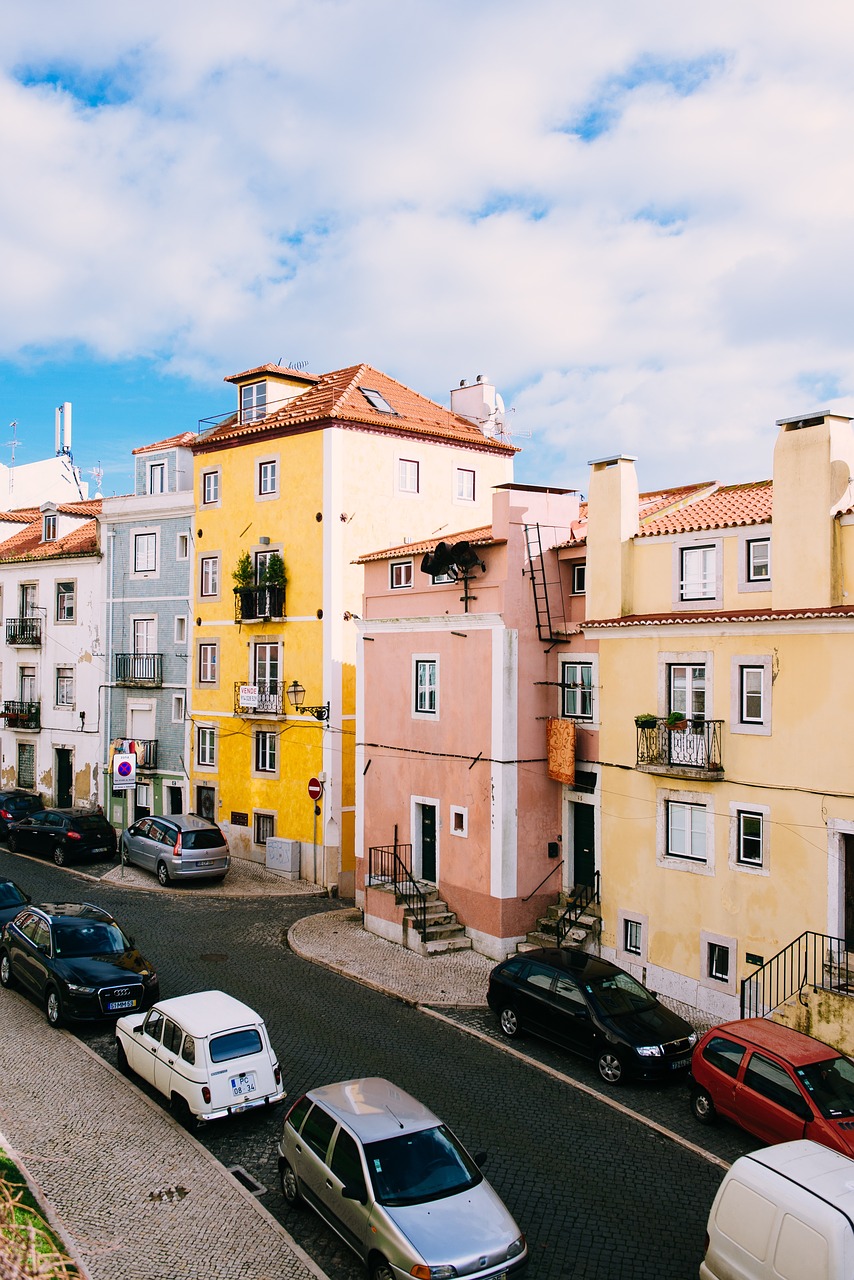 architecture colorful building free photo