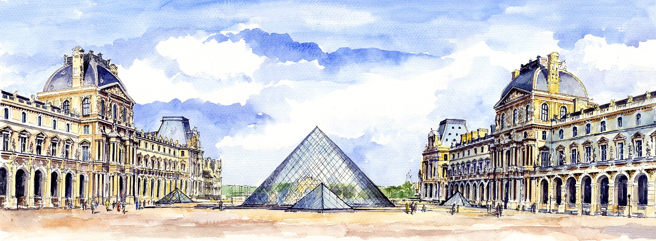 architecture louvre the museum free photo