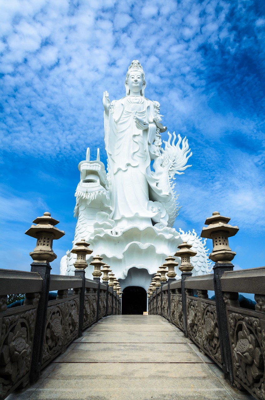 architecture buddha scenery free photo