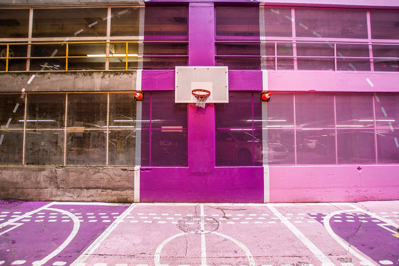 architecture building basketball free photo