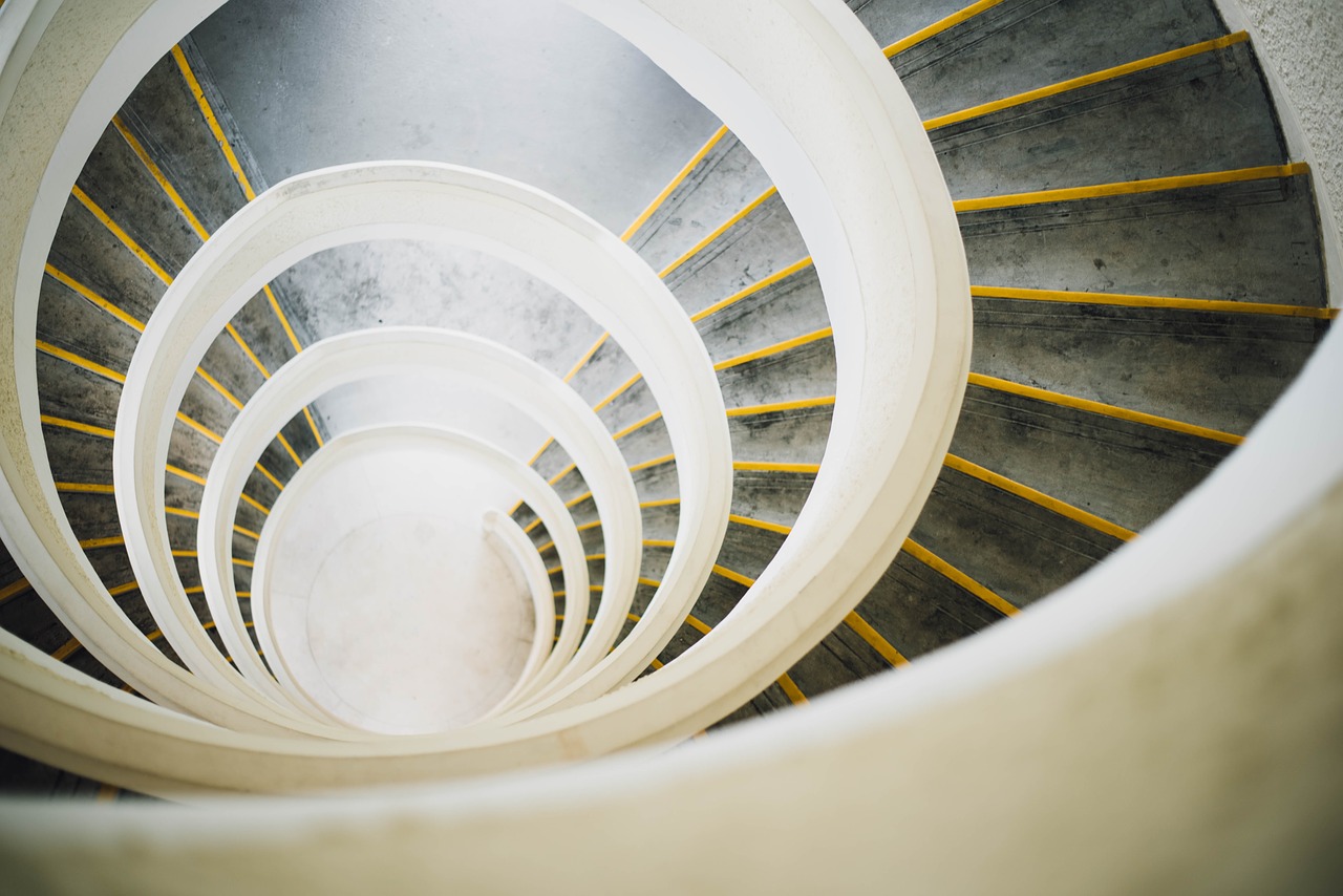 architecture building stairs free photo