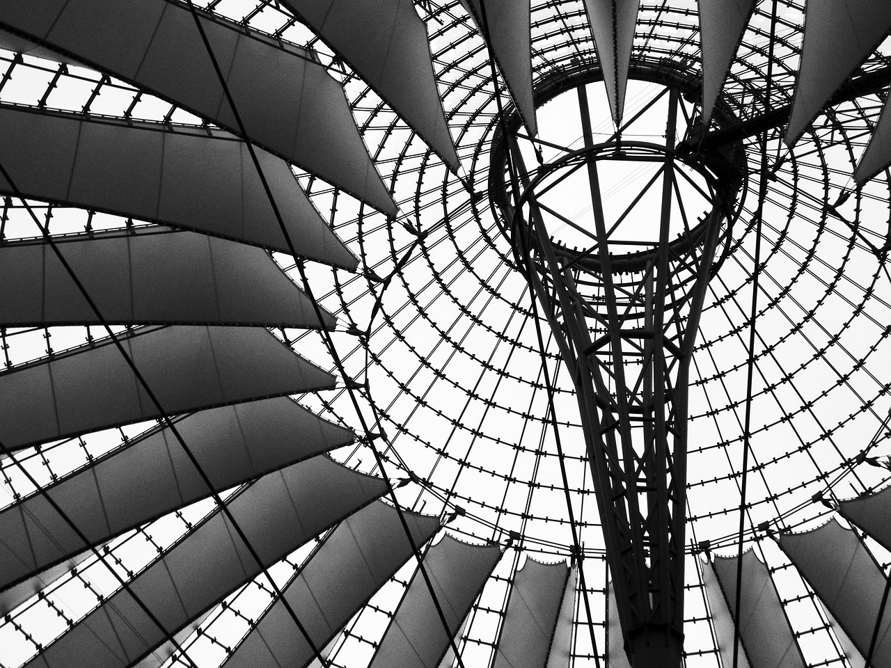 Architecture,berlin,sony center,germany,free pictures - free image from ...