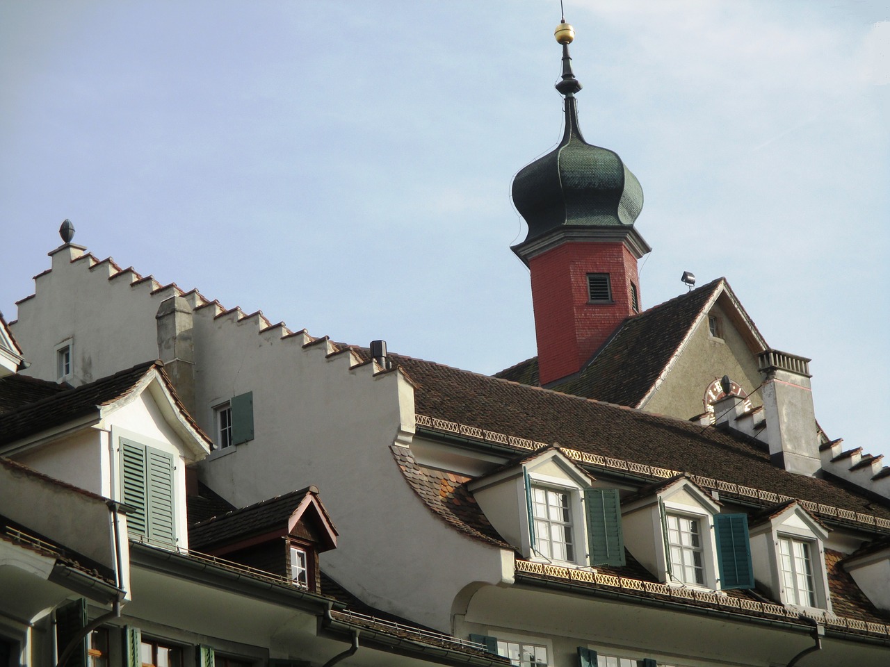 architecture old town tower free photo