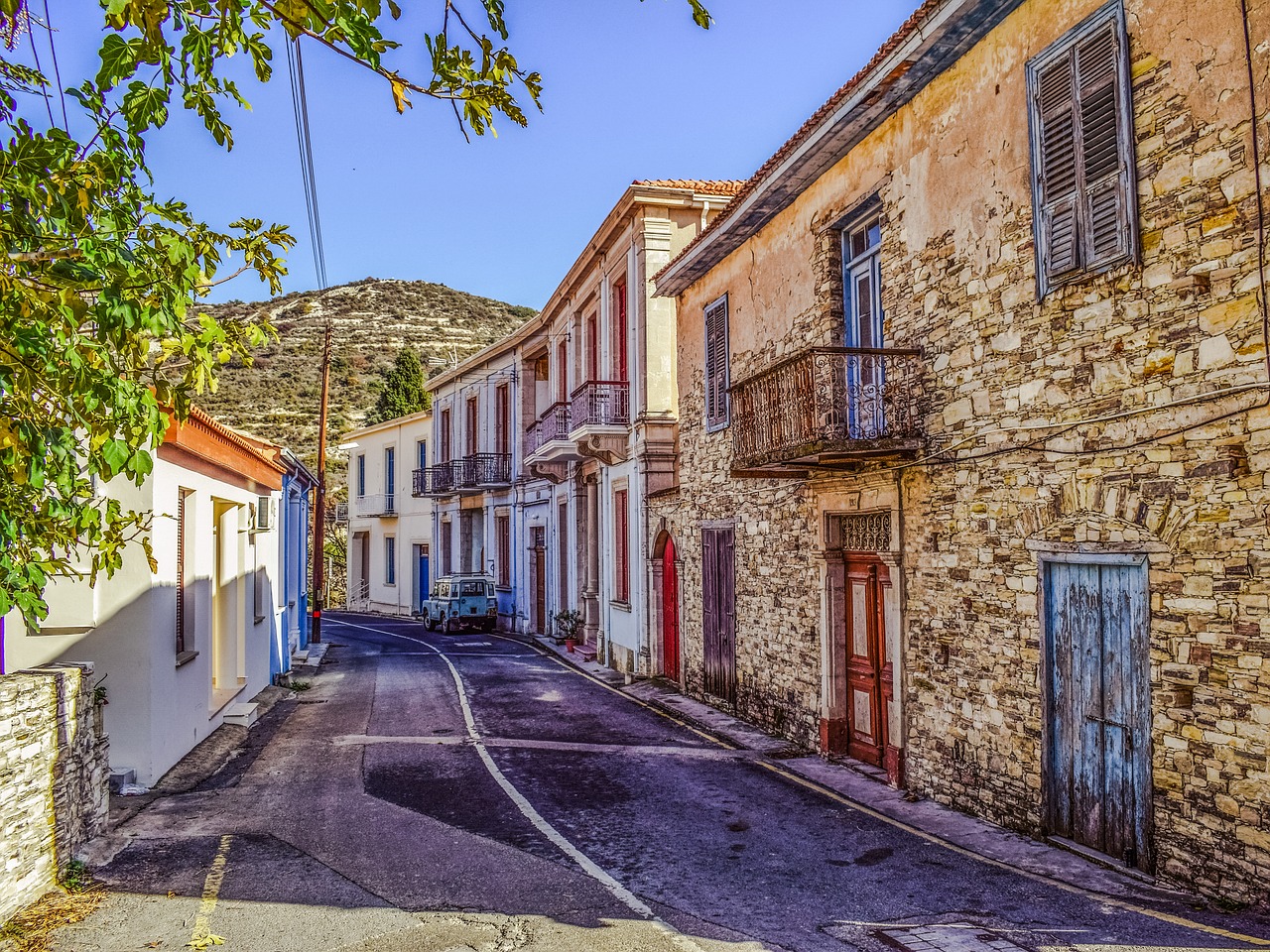 architecture street buildings free photo