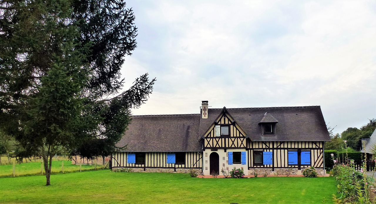 architecture france normandy free photo