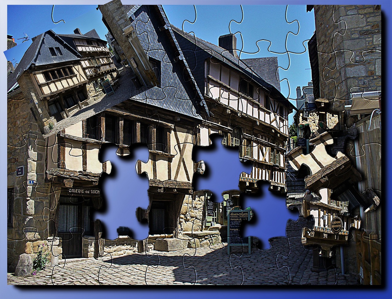 architecture puzzle france free photo