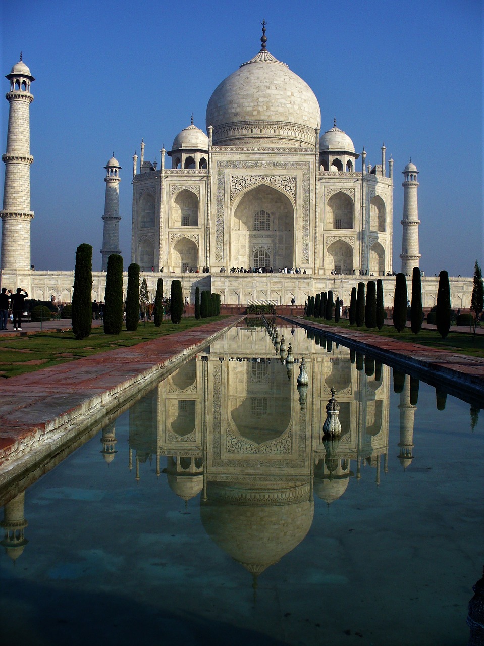 architecture india reflection free photo