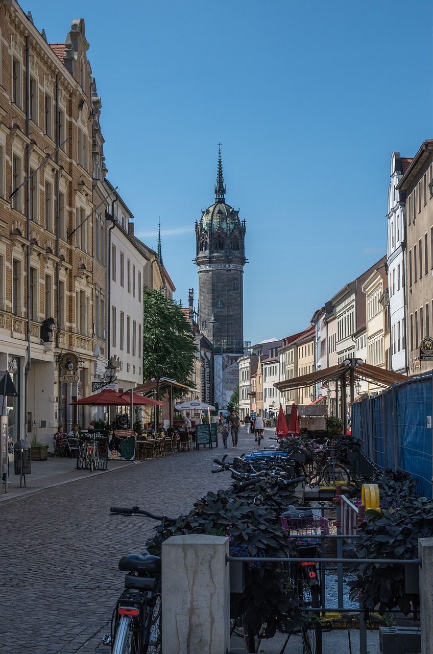 architecture old town wittenberg free photo
